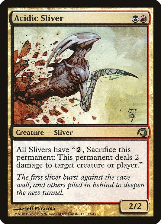 Image for Acidic Sliver (13) (Premium Deck Series: Slivers) - Magic: The Gathering