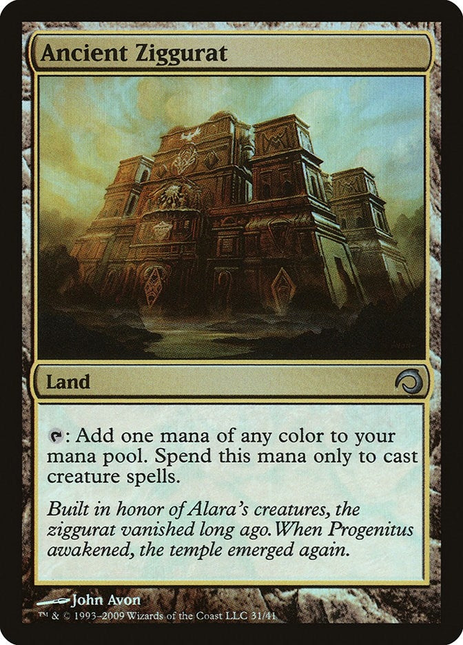 Image for Ancient Ziggurat (31) (Premium Deck Series: Slivers) - Magic: The Gathering