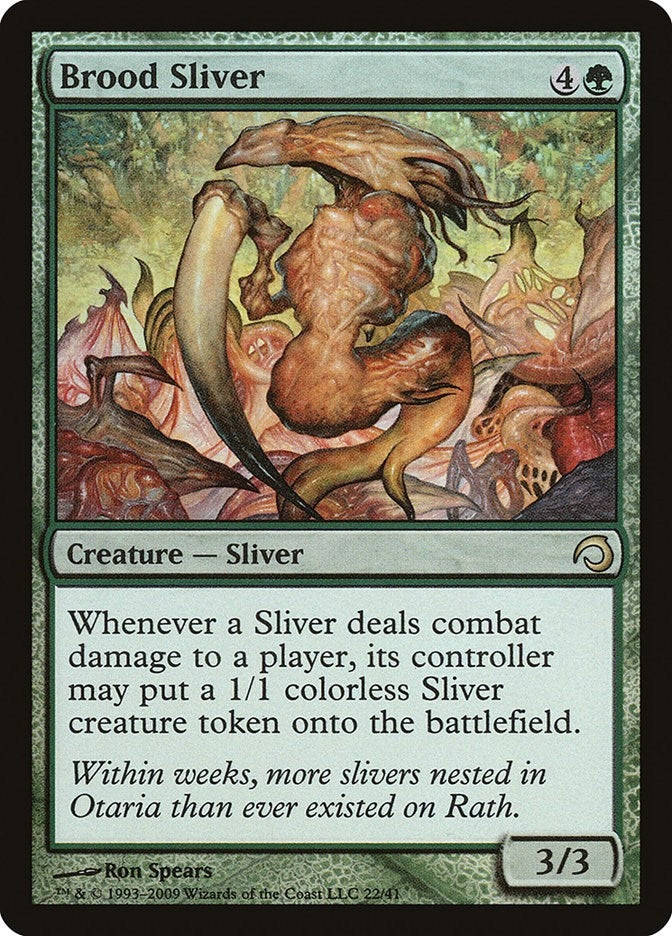 Image for Brood Sliver (22) (Premium Deck Series: Slivers) - Magic: The Gathering