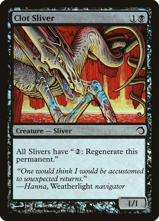 Image for Clot Sliver (5) (Premium Deck Series: Slivers) - Magic: The Gathering