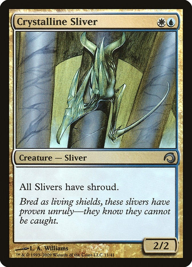 Image for Crystalline Sliver (11) (Premium Deck Series: Slivers) - Magic: The Gathering