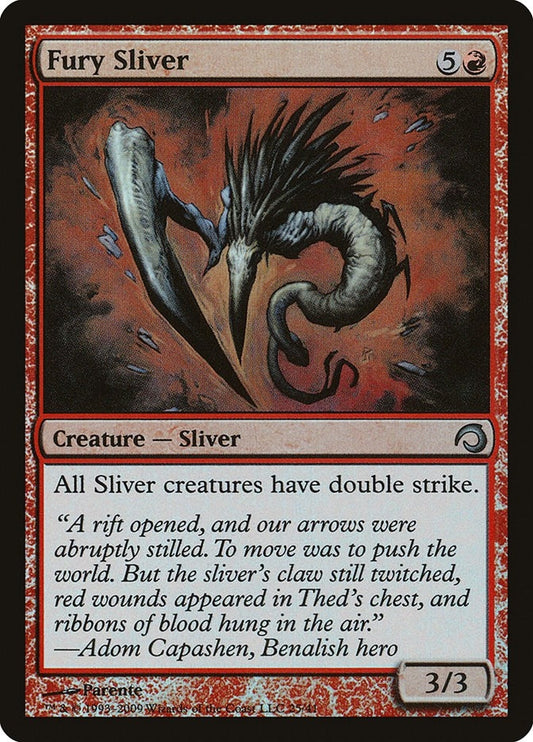 Image for Fury Sliver (25) (Premium Deck Series: Slivers) - Magic: The Gathering