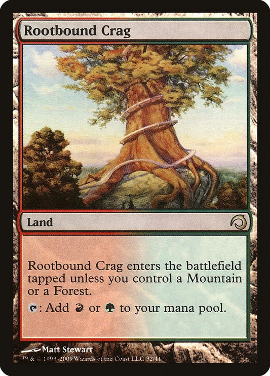 Image for Rootbound Crag (32) (Premium Deck Series: Slivers) - Magic: The Gathering