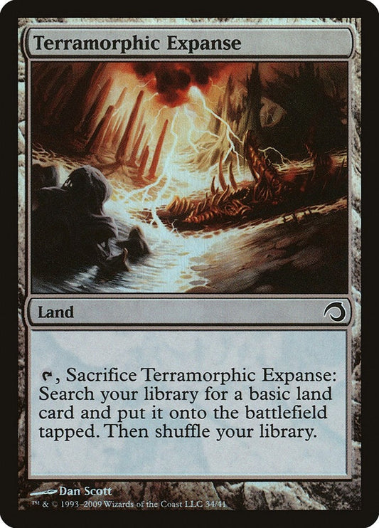 Image for Terramorphic Expanse (34) (Premium Deck Series: Slivers) - Magic: The Gathering