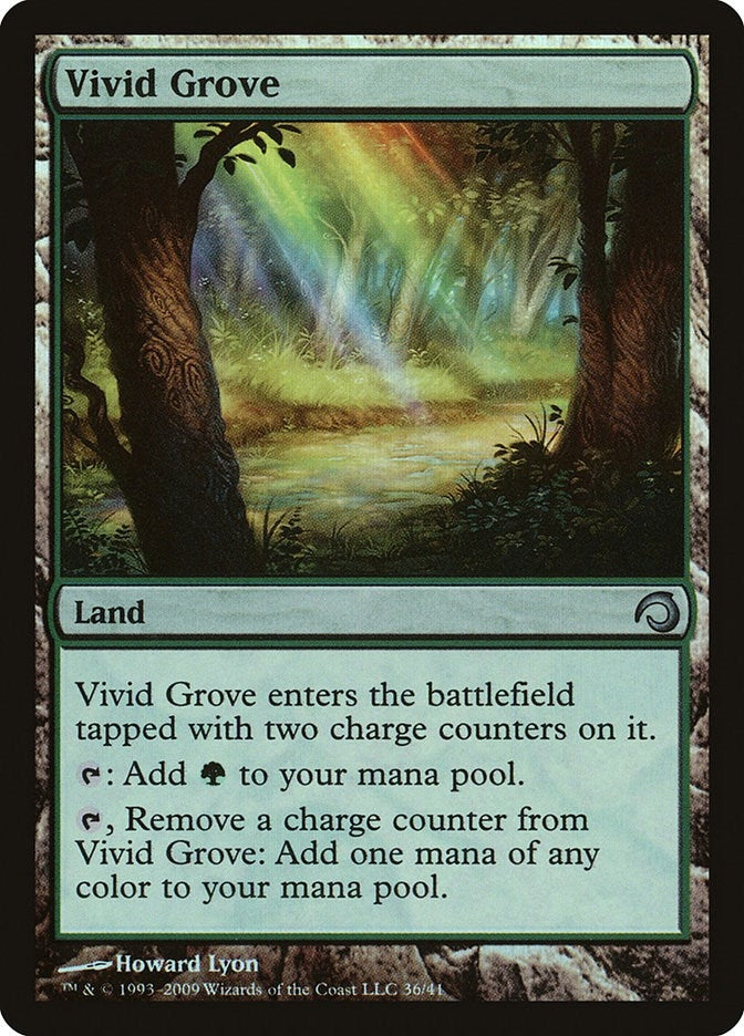 Image for Vivid Grove (36) (Premium Deck Series: Slivers) - Magic: The Gathering