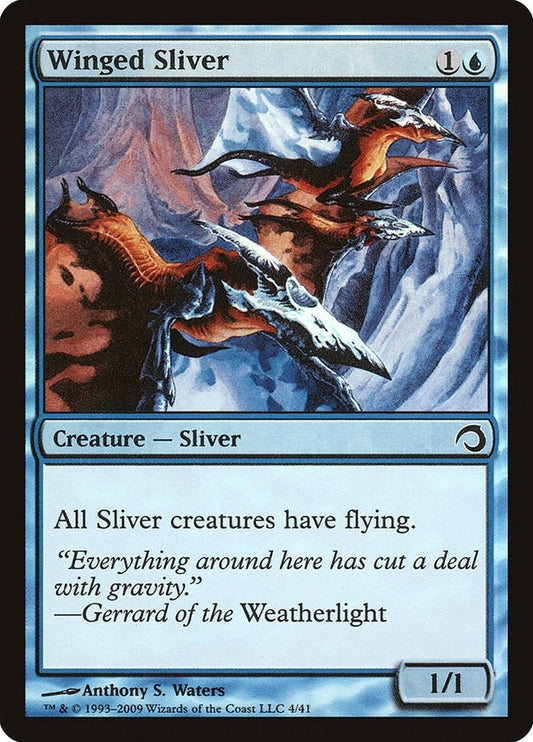 Image for Winged Sliver (4) (Premium Deck Series: Slivers) - Magic: The Gathering