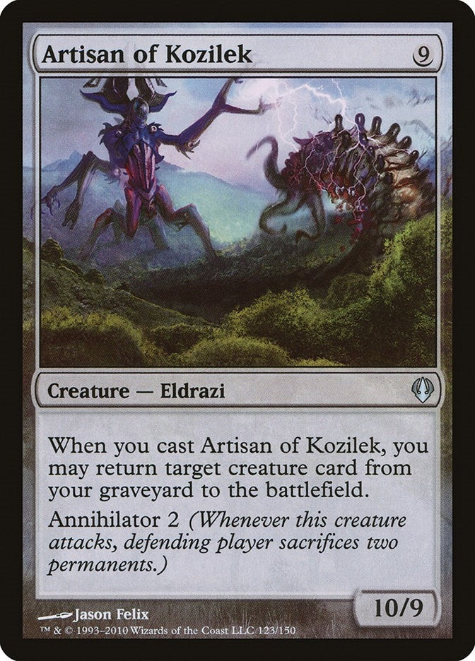 Image for Artisan of Kozilek (123) (Archenemy) - Magic: The Gathering
