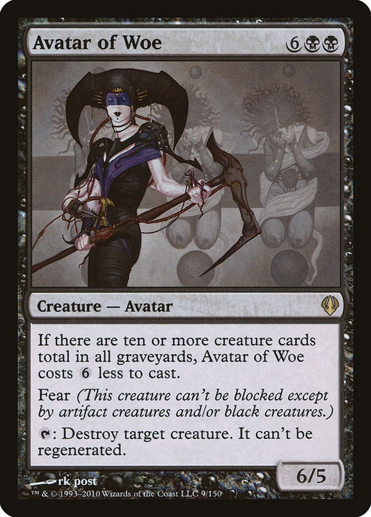 Image for Avatar of Woe (9) (Archenemy) - Magic: The Gathering