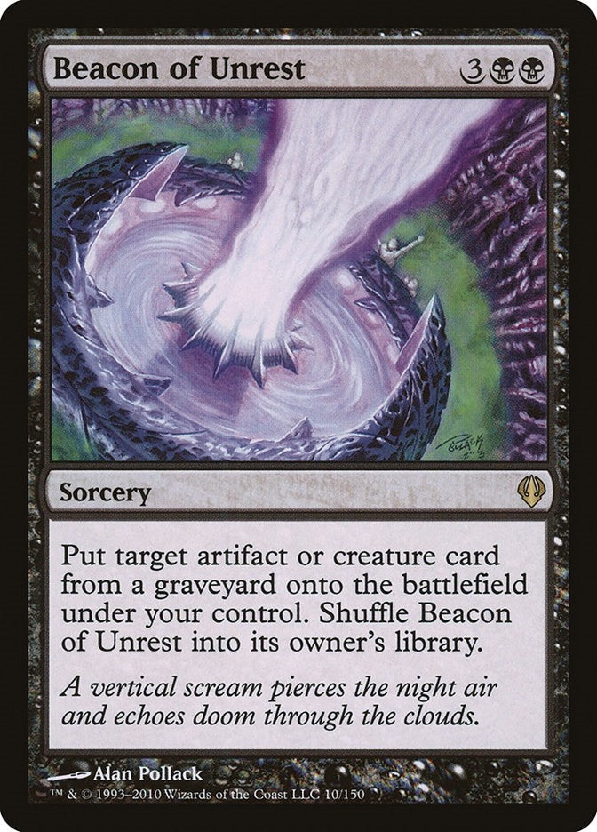 Image for Beacon of Unrest (10) (Archenemy) - Magic: The Gathering