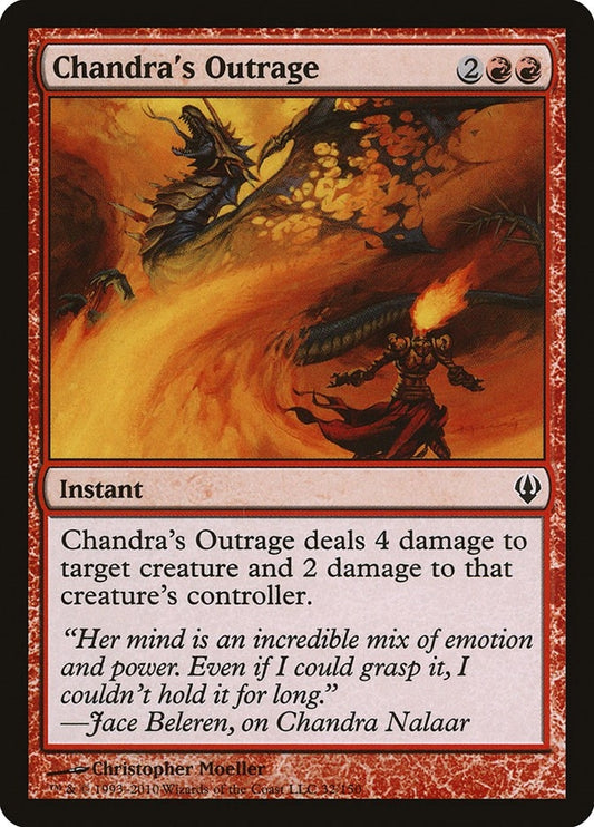 Image for Chandra's Outrage (32) (Archenemy) - Magic: The Gathering