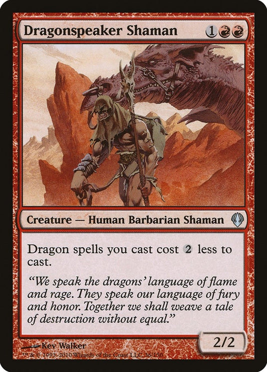 Image for Dragonspeaker Shaman (36) (Archenemy) - Magic: The Gathering