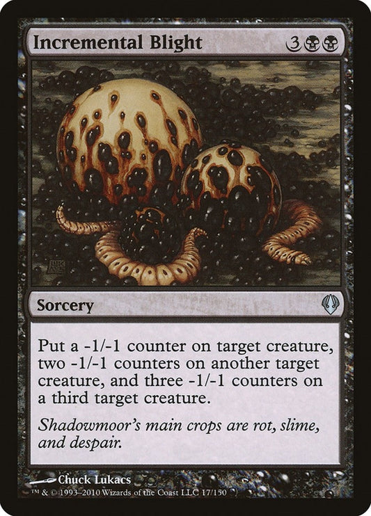 Image for Incremental Blight (17) (Archenemy) - Magic: The Gathering