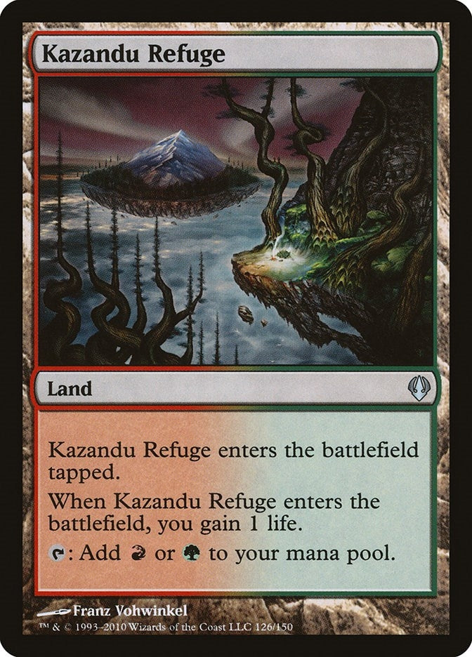 Image for Kazandu Refuge (126) (Archenemy) - Magic: The Gathering