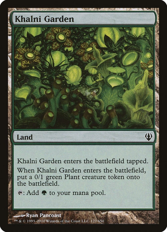 Image for Khalni Garden (127) (Archenemy) - Magic: The Gathering