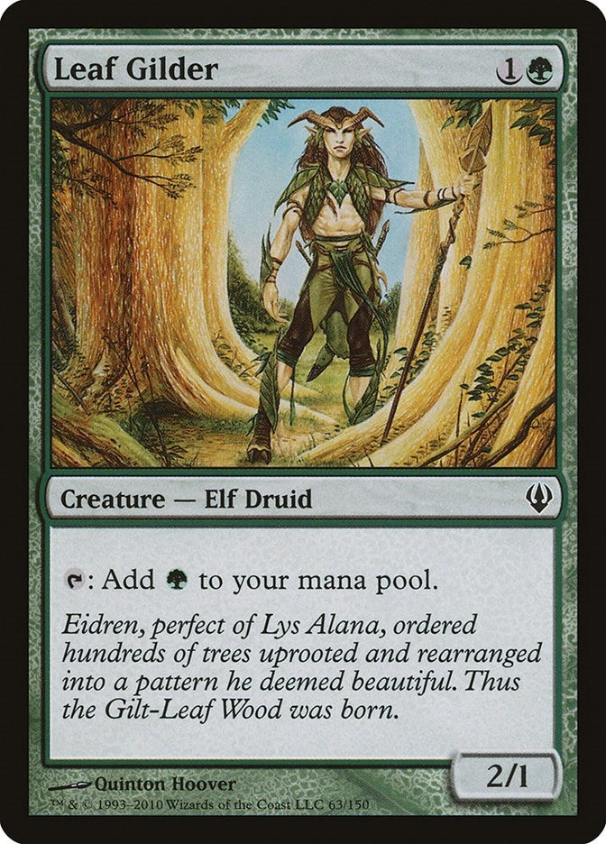 Image for Leaf Gilder (63) (Archenemy) - Magic: The Gathering
