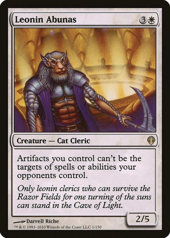 Image for Leonin Abunas (1) (Archenemy) - Magic: The Gathering