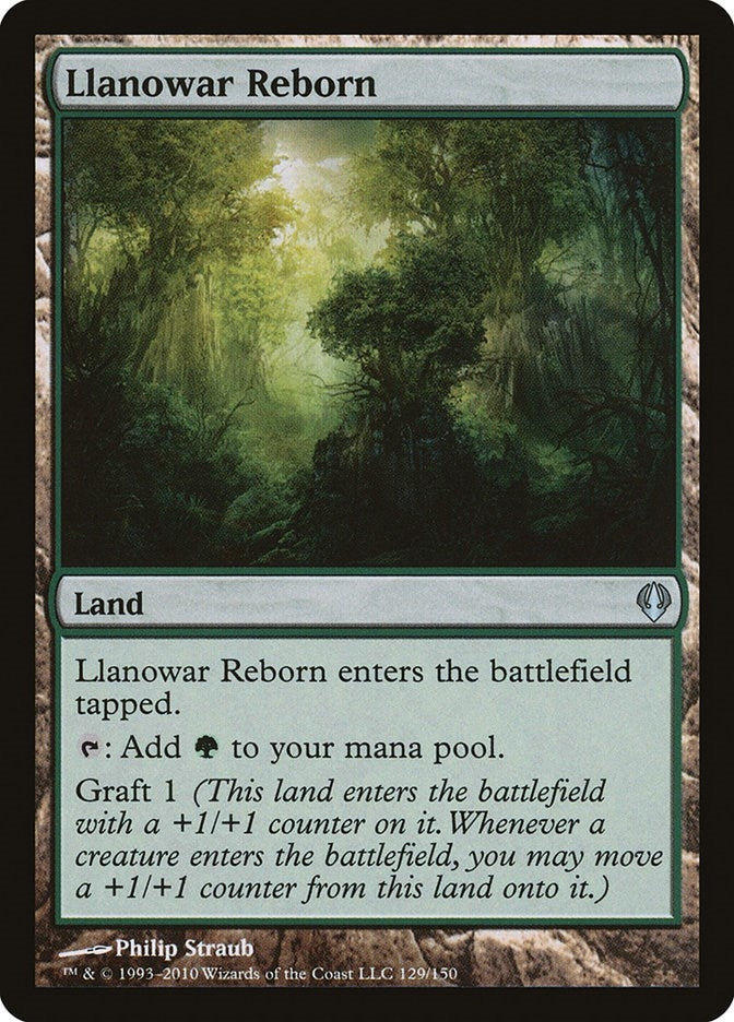 Image for Llanowar Reborn (129) (Archenemy) - Magic: The Gathering