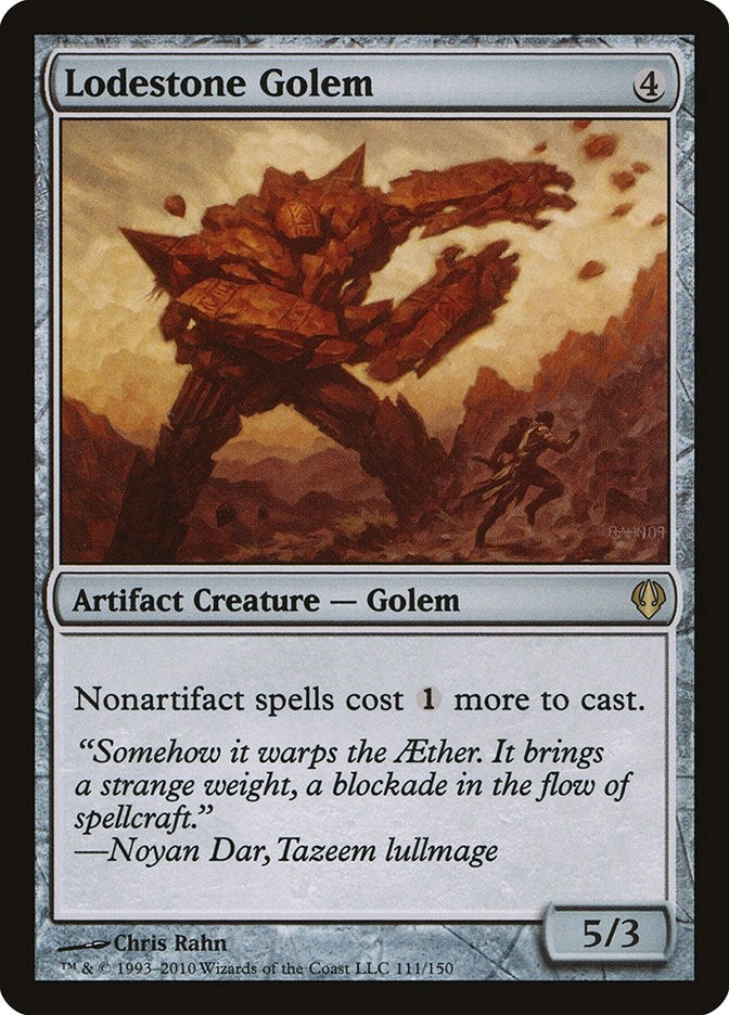 Image for Lodestone Golem (111) (Archenemy) - Magic: The Gathering