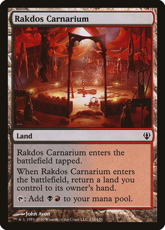 Image for Rakdos Carnarium (132) (Archenemy) - Magic: The Gathering