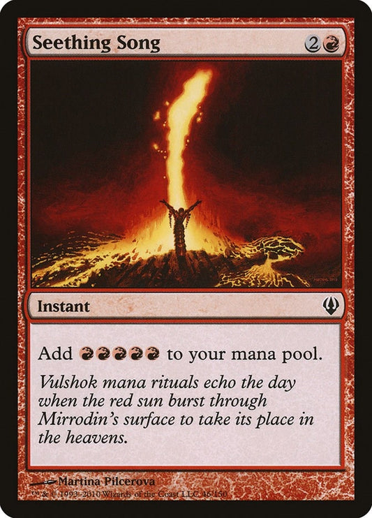 Image for Seething Song (46) (Archenemy) - Magic: The Gathering