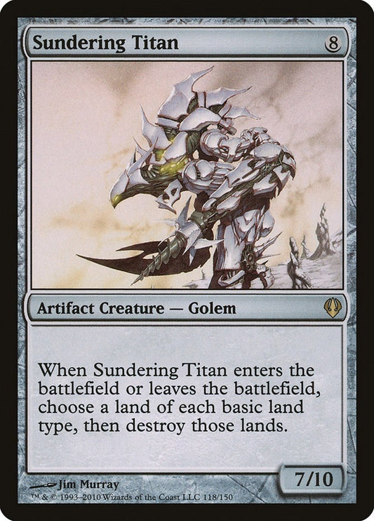 Image for Sundering Titan (118) (Archenemy) - Magic: The Gathering