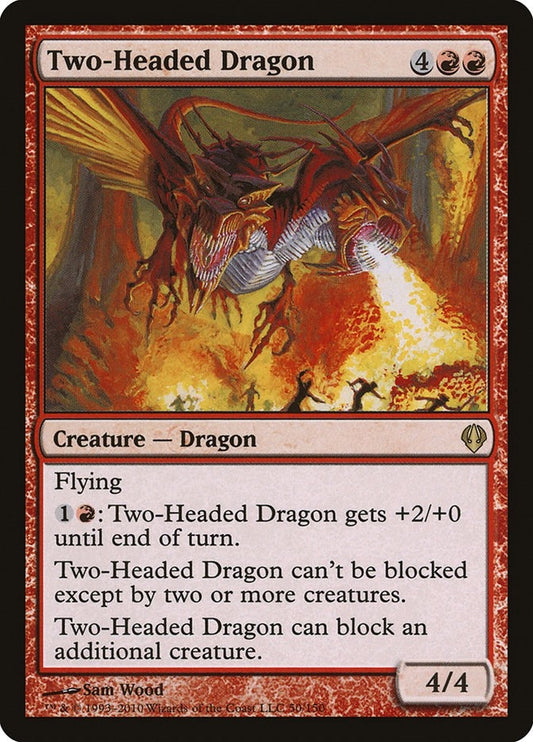 Image for Two-Headed Dragon (50) (Archenemy) - Magic: The Gathering