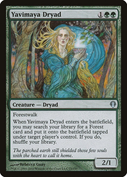 Image for Yavimaya Dryad (75) (Archenemy) - Magic: The Gathering