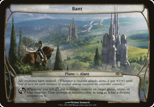 Image for Bant (Planechase) (Oversize Cards) - Magic: The Gathering