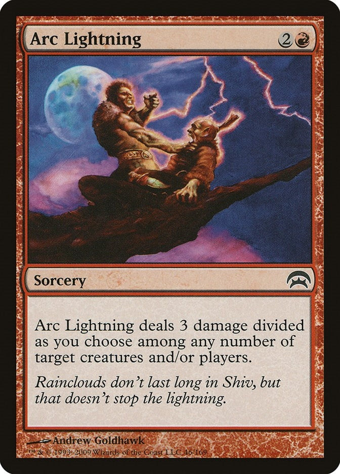 Image for Arc Lightning (46) (Planechase) - Magic: The Gathering