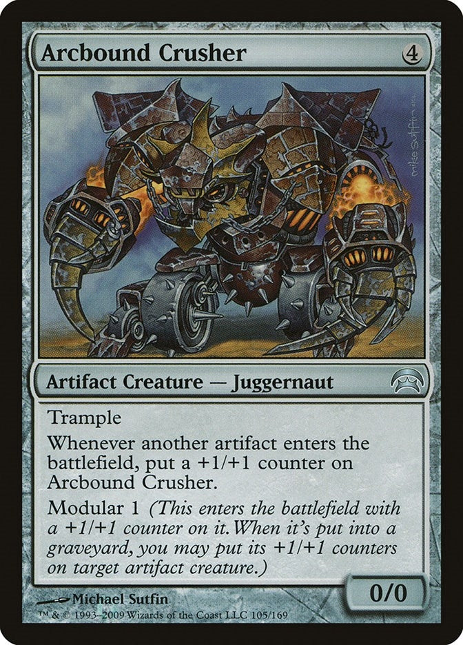 Image for Arcbound Crusher (105) (Planechase) - Magic: The Gathering