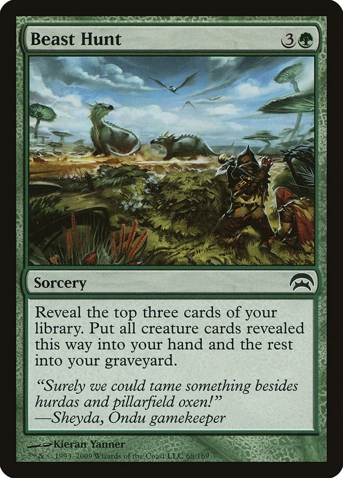 Image for Beast Hunt (68) (Planechase) - Magic: The Gathering