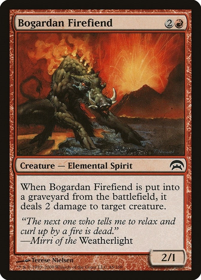 Image for Bogardan Firefiend (48) (Planechase) - Magic: The Gathering
