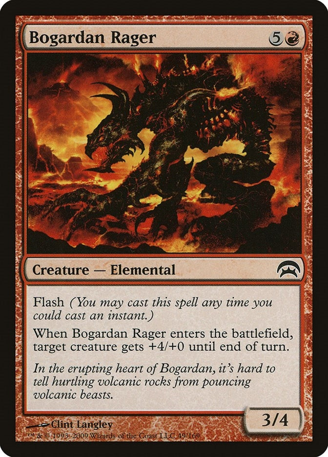 Image for Bogardan Rager (49) (Planechase) - Magic: The Gathering