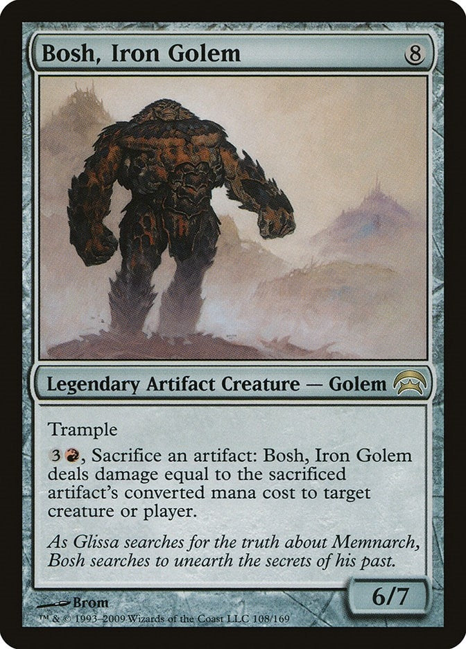 Image for Bosh, Iron Golem (108) (Planechase) - Magic: The Gathering