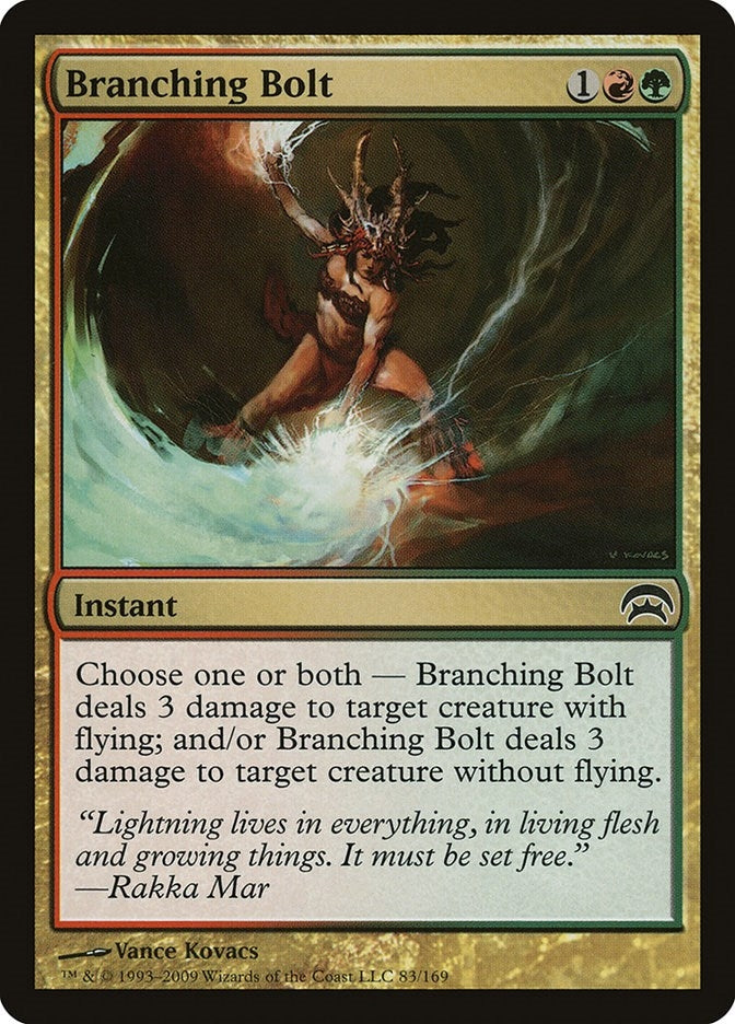 Image for Branching Bolt (83) (Planechase) - Magic: The Gathering