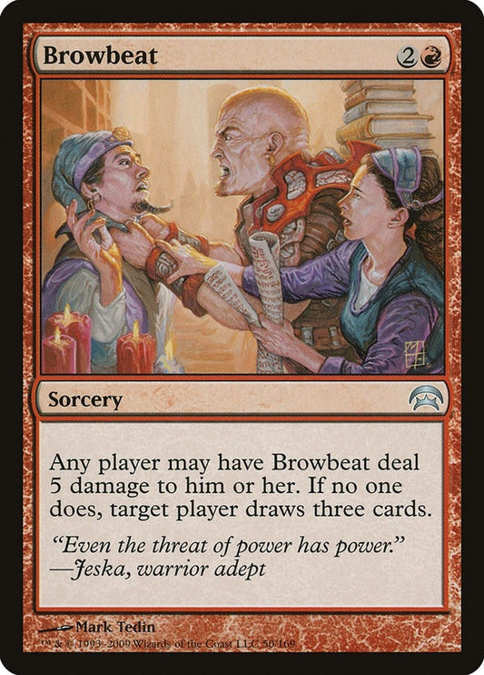 Image for Browbeat (50) (Planechase) - Magic: The Gathering