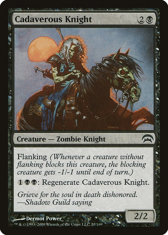Image for Cadaverous Knight (20) (Planechase) - Magic: The Gathering