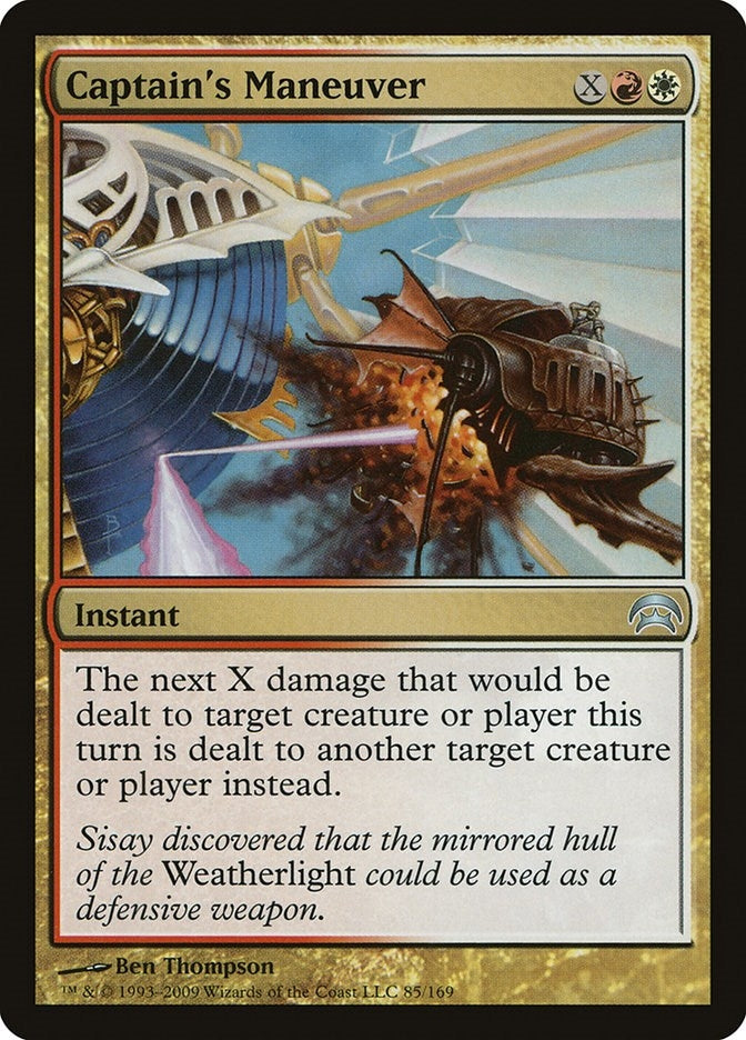 Image for Captain's Maneuver (85) (Planechase) - Magic: The Gathering