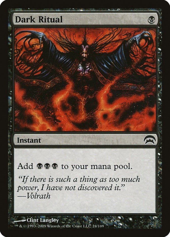 Image for Dark Ritual (24) (Planechase) - Magic: The Gathering