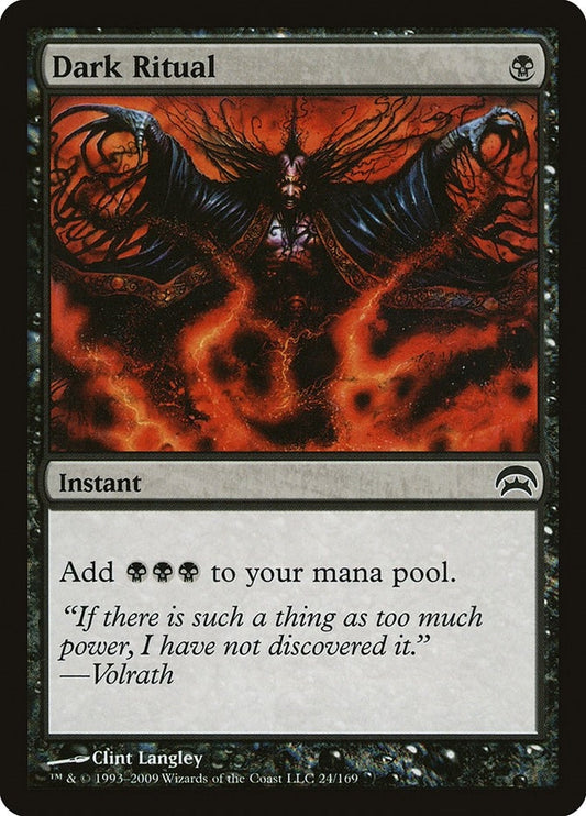 Image for Dark Ritual (24) (Planechase) - Magic: The Gathering