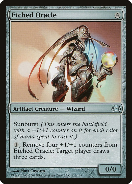 Image for Etched Oracle (113) (Planechase) - Magic: The Gathering