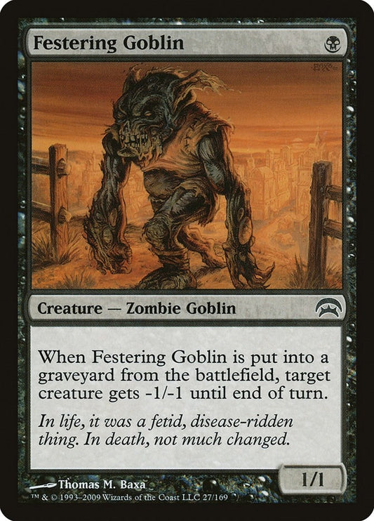 Image for Festering Goblin (27) (Planechase) - Magic: The Gathering