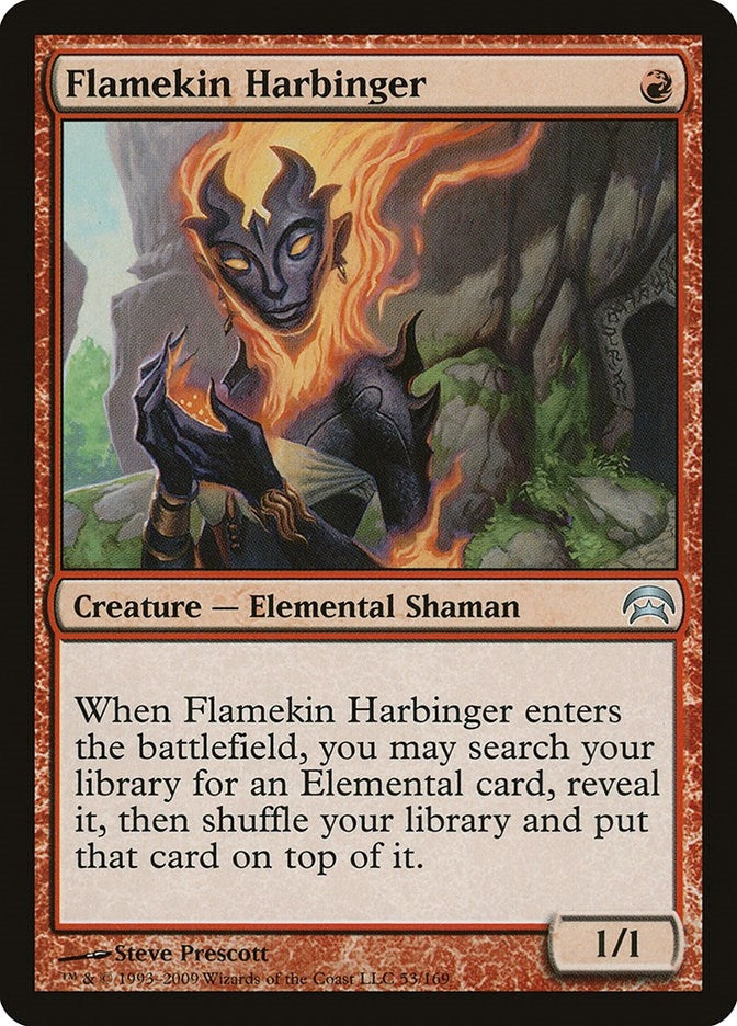 Image for Flamekin Harbinger (53) (Planechase) - Magic: The Gathering