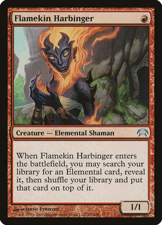 Image for Flamekin Harbinger (53) (Planechase) - Magic: The Gathering