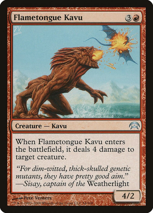 Image for Flametongue Kavu (54) (Planechase) - Magic: The Gathering