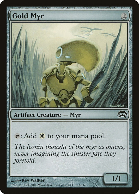 Image for Gold Myr (114) (Planechase) - Magic: The Gathering