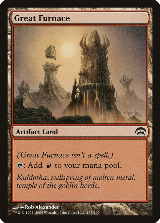 Image for Great Furnace (133) (Planechase) - Magic: The Gathering