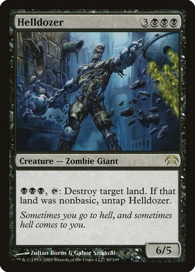 Image for Helldozer (30) (Planechase) - Magic: The Gathering