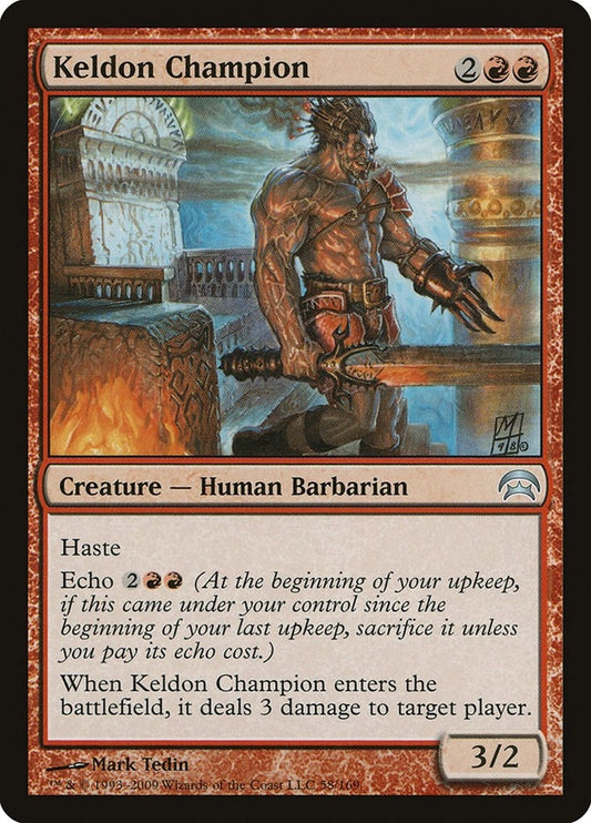 Image for Keldon Champion (58) (Planechase) - Magic: The Gathering
