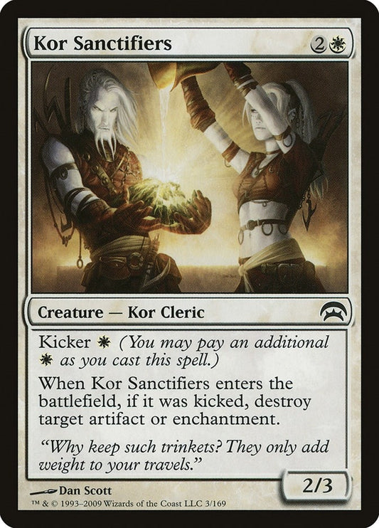 Image for Kor Sanctifiers (3) (Planechase) - Magic: The Gathering